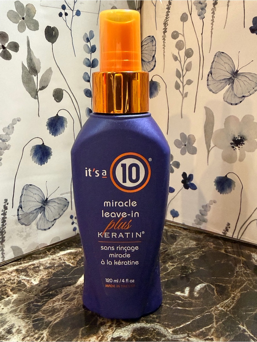 It's a 10 Miracle Leave-In Plus Keratin Hair Treatment 4oz